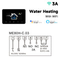 WiFi Smart Thermostat Temperature Controller Electric Floor Heating Water Heating LCD Display for Alice Alexa Google Home