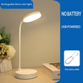 LED Eye Protection Desk Lamp,Adjustable Dimming In Three Levels,Can Switch Between White Light And Warm Light -USB Night Light