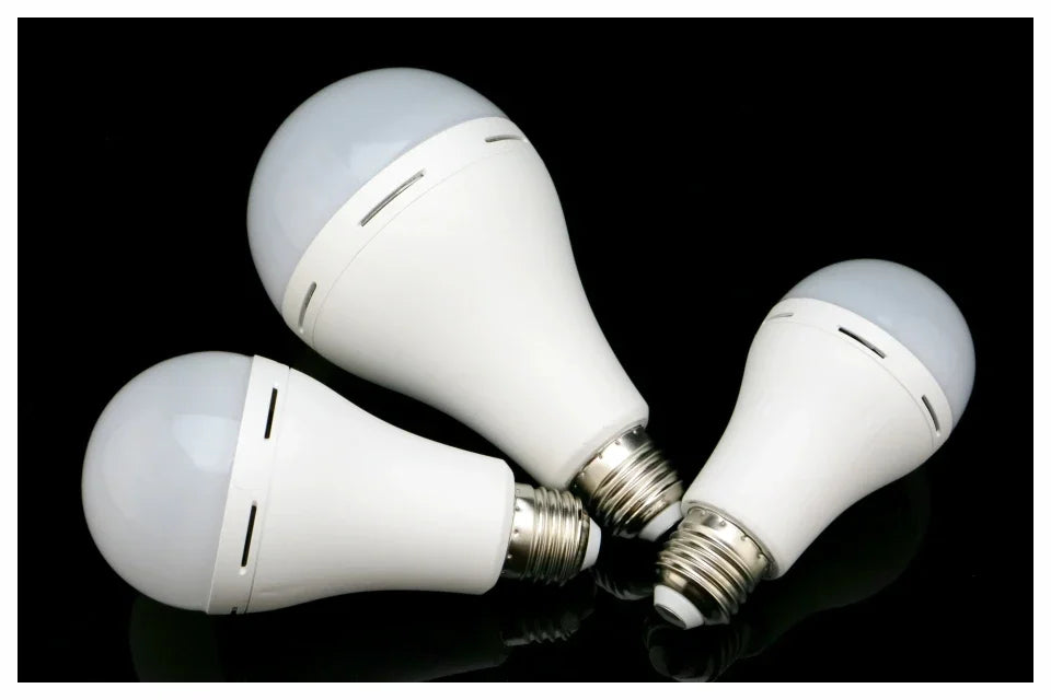 Emergency LED Light Bulb E27 7w 9w 12w 15w Rechargeable 1200mAh Battery 85-265V 110V 220V for Camping Tent Lamp Outdoor Lighting