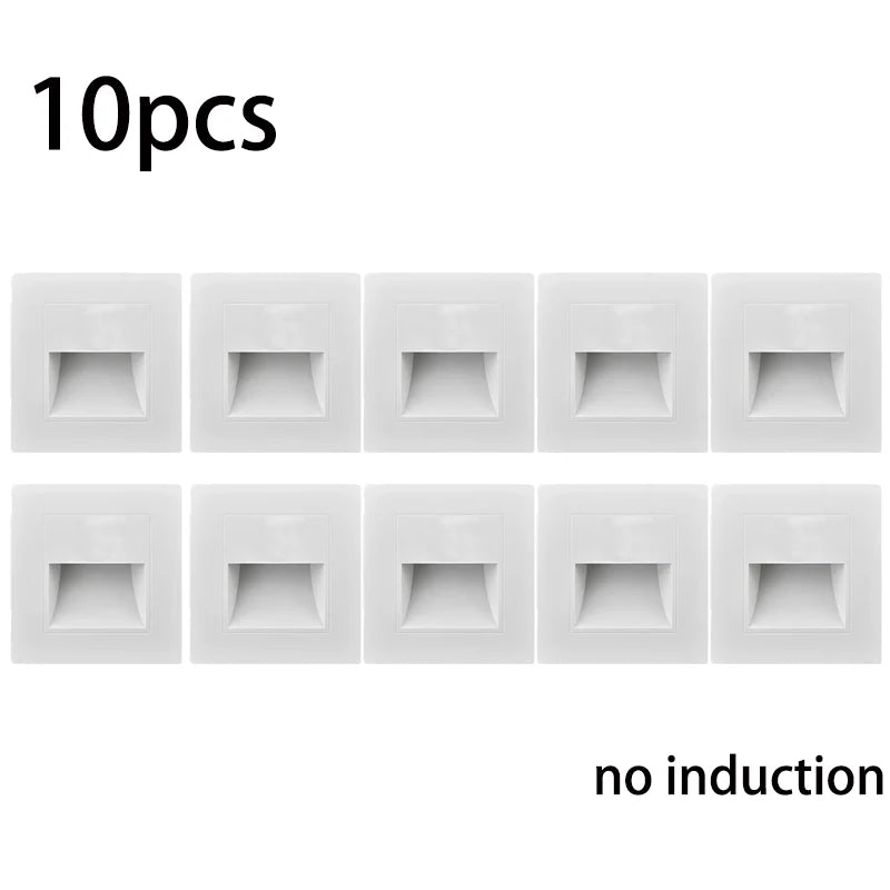 Motion Sensor Light AC110V-220V Infrared Human Body Induction Night Footlight LED PIR Sensor Stairway Corridor Foyer Lighting