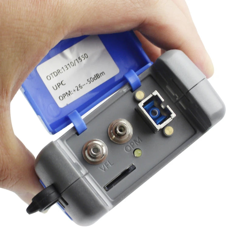 Mini Active OTDR Fiber Optic Tester Smart ODTR Optical Fiber Reflectometer Breakpoint Loss Living Test OPM VFL 1310 1550 1625nm