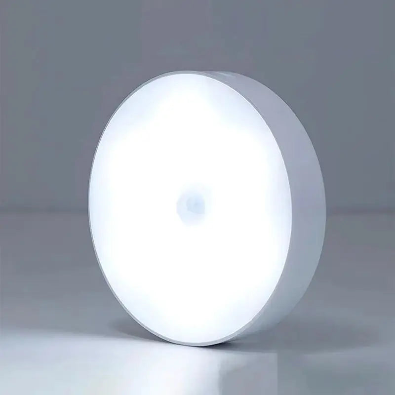 Motion Sensor LED Night Light USB Rechargeable Night Lamp For Kitchen Cabinet Wardrobe Lamp Staircase Wireless Closet Light·