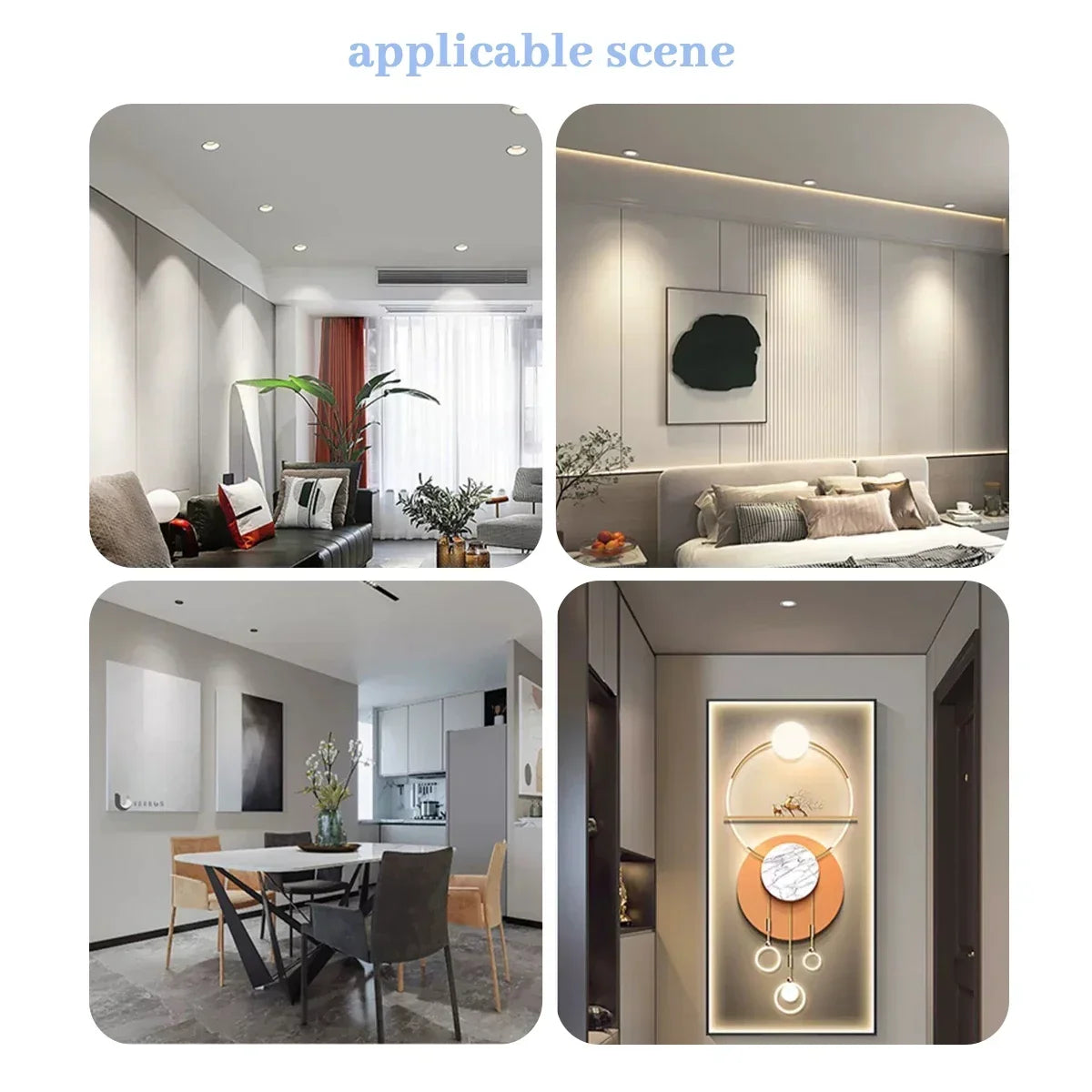 1-10pcs Base GU10 Spotlight Bulb AC220V 110V LED Lighting 3W 5W 6W 7W 8W 9W Good Quality For the Family Living Room Lampara Led