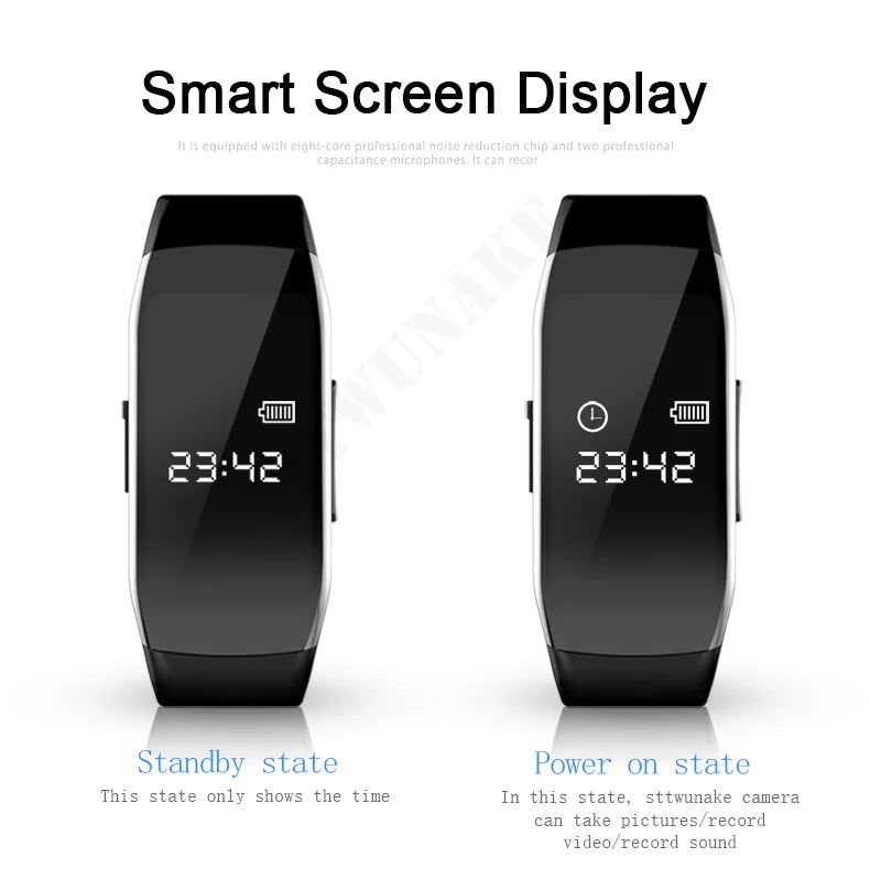 Mini Camera Smart Watch Voice video Recorder 1080P HD DV Professional digital Wireless Cam for Business/Home/Office/Sport