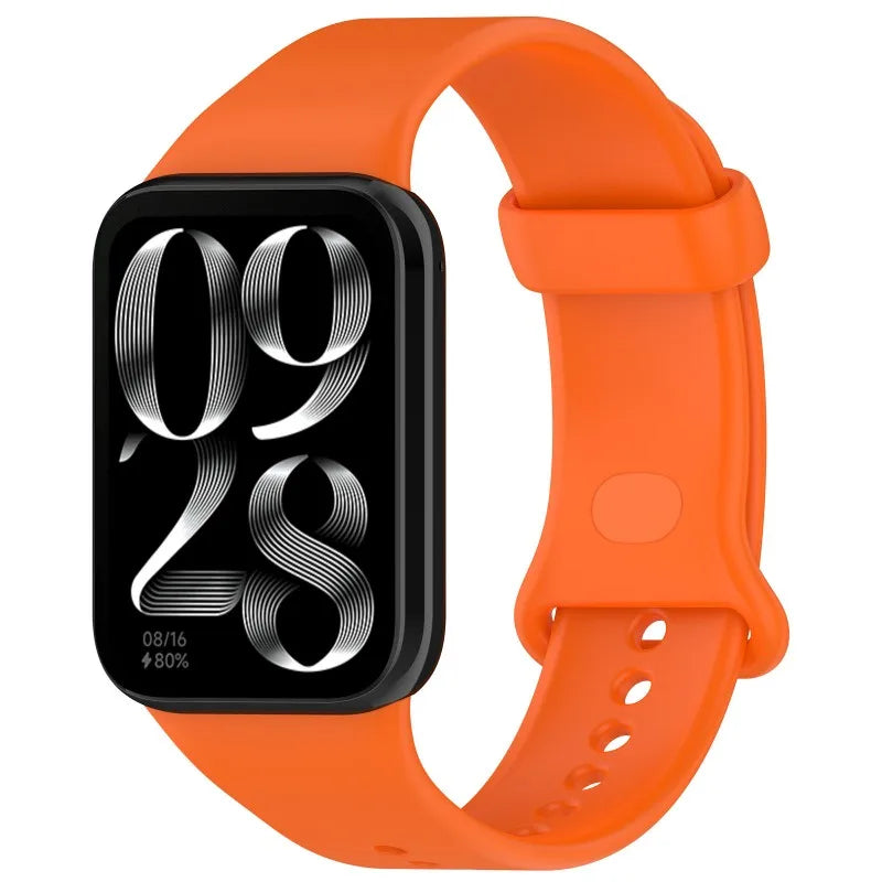 Official Silicone Band Strap for Xiaomi Mi band 9Pro/10 8 Pro Smart Watch Bracelet Replacement For Redmi Watch6 5 4 Accessories