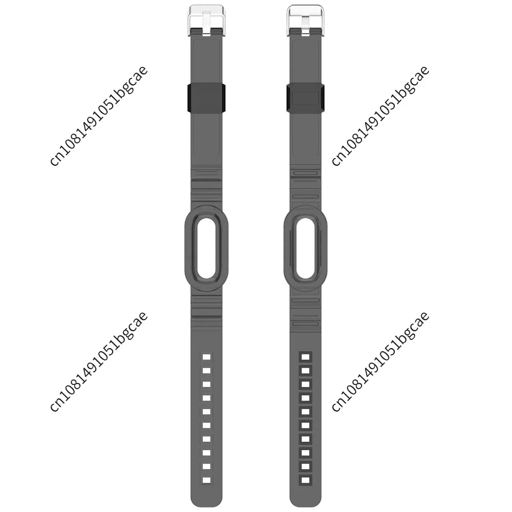 TPU Transparent Sport Bands for Google Fitbit Air Fitness Tracker Sweatproof Waterproof for Men Women Health Activity Tracker