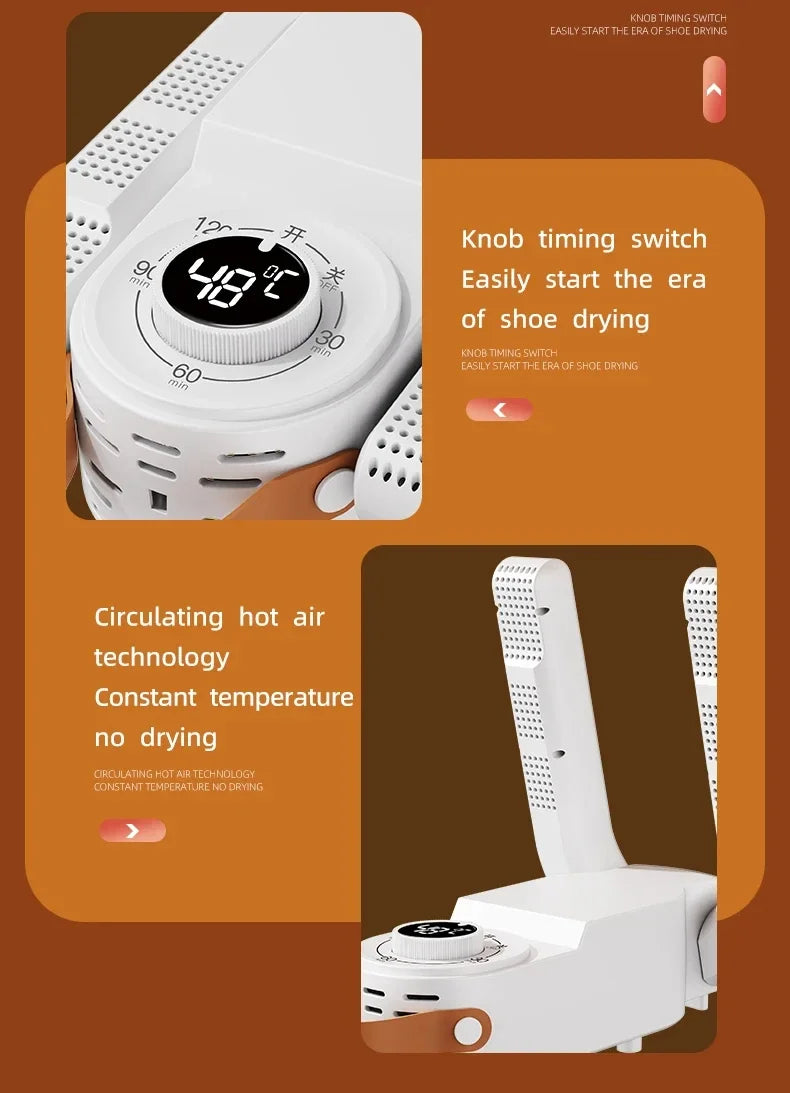 Smart Shoe Dryer Home Portable Shoe Warmer Drying Adjustable Gloves Effortlessly Outdoor Gear  And Dormitory Shoe Dryer Shoes