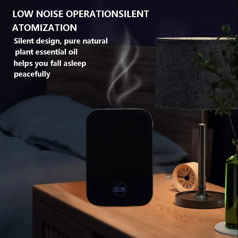 Intelligent Waterless Diffuser Essential Oil Aromatherapy Diffuser 150ml Capacity 300m³ Large Space For Home Office Store Hotel