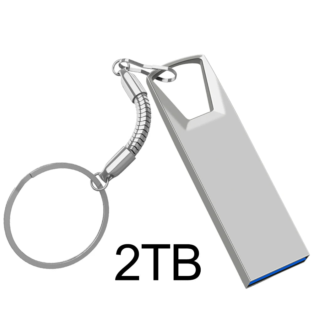 Pen Drive USB 3.0 Memory Stick 256GB Metal Pendrive High Speed Memoria USB 512GB 128GB For Computer Storage Device Flash Drives