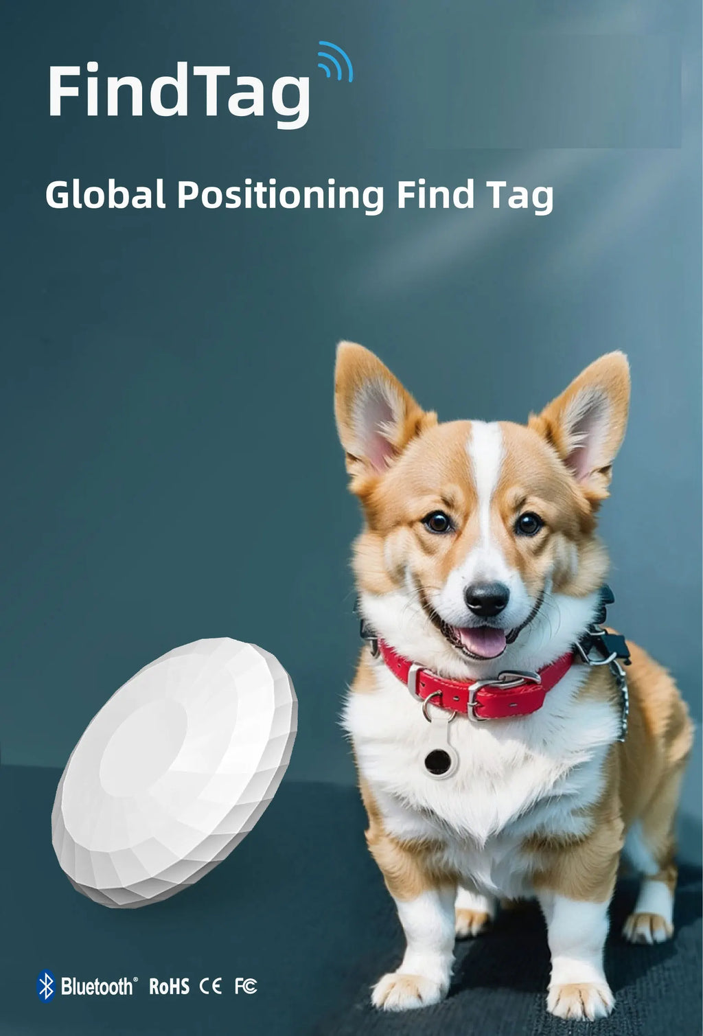 Smart Tag Really Global Positioning Find Tag For Android/IOS Smart Loss Prevention devices for pet/key/bags Unlimited Distance