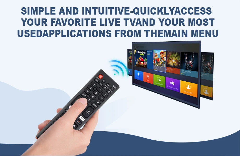 Universal Remote Control for All LG Smart TV LCD LED OLED UHD HDTV Plasma Magic 3D 4K Webos TVs AKB75095307 AKB75375604 AKB75675