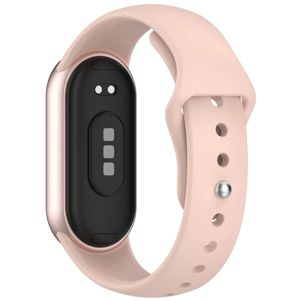 Soft Silicone Strap for Xiaomi Mi Band 10 9 8 NFC Smart Watch Sport Replaceable Bracelet Correa for Mi Band 10 Breathable Strap