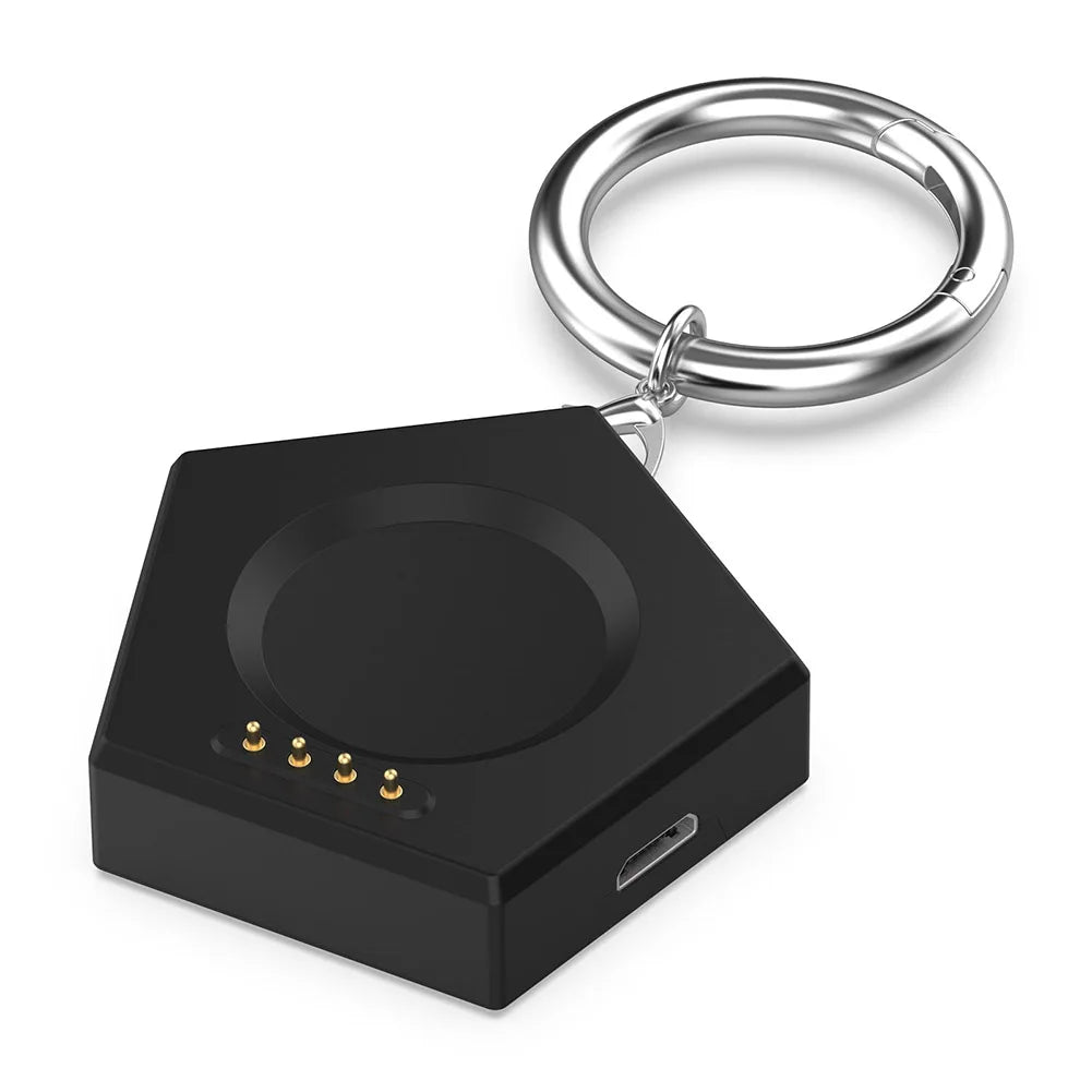 Magnetic Charger Watch Charger with Keychain Type-C/Micro Port for Oneplus Watch2 OPPO Watch X/4pro/3 Pro/3/2/SE Watch Charger