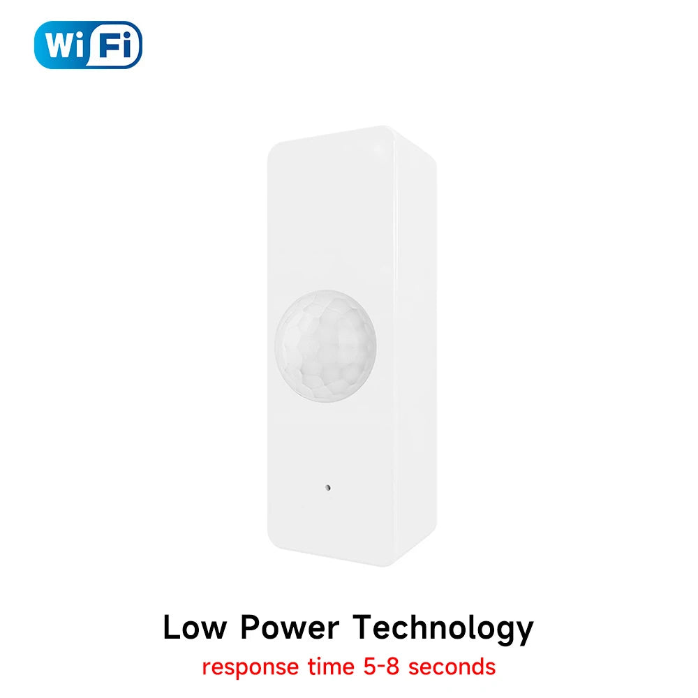 Tuya WiFi Zigbee PIR Motion Sensor Smart Home Human Body Infrared Detector Security Smart Life Works With Alexa Google