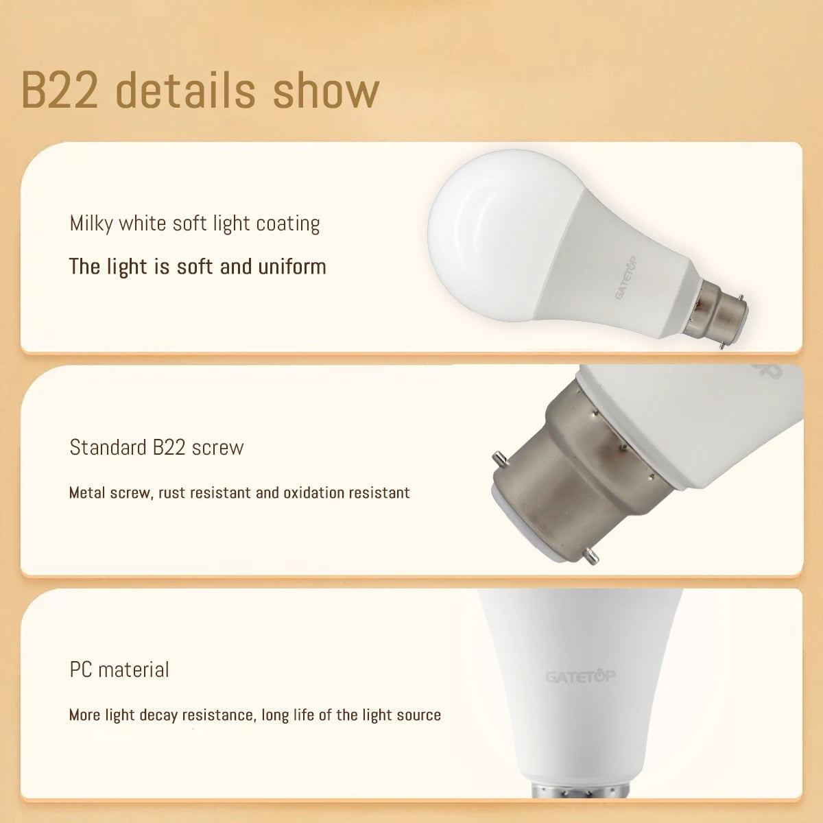 6pcs/lot LED bulb E27 AC 110V 220V 3W 8W 9W 12W 15W 18W 20W 24W LED lamp Saving Cold Warm White Bulbs for Home Light