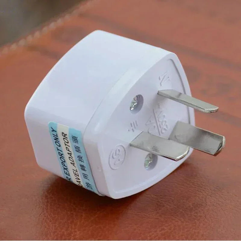 Australia Power Plug Universal 3Pin UK/US/EU to AU NZ AC Ground Adapter Travel Converter For Mobile Phone Household Appliances