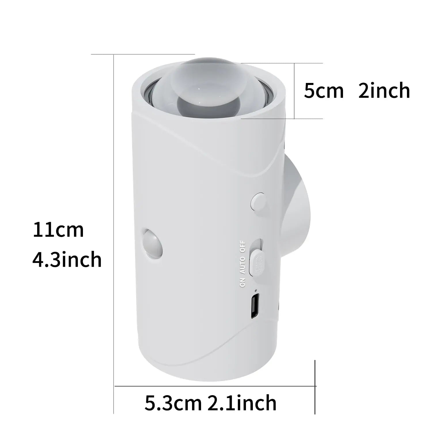 LED Motion Sensor Night Light RGB Colors Changing Wireless Wall Lamp Rechargeable Magnetic Sunset Lamp for Bedroom Living Room