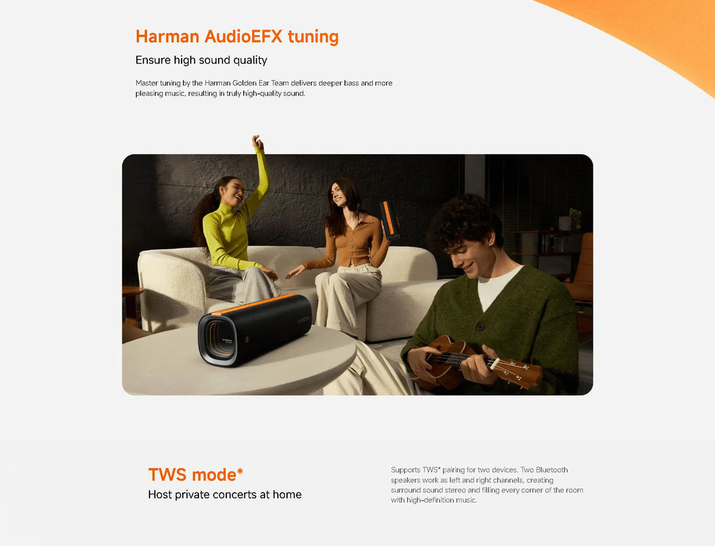 Xiaomi Sound Party Wireless Bluetooth Speaker - Portable Smart Home Audio System with Powerful Bass And Long Battery Life