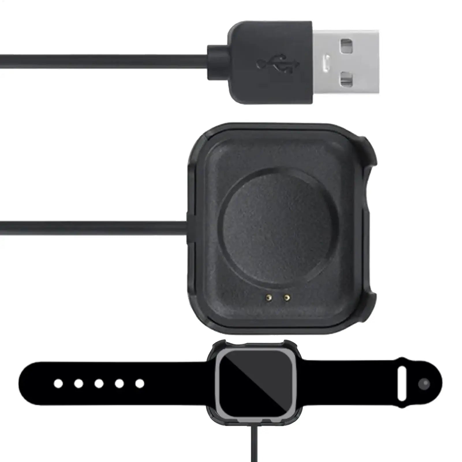 Smart Watch Charging Cable Smartwatch Charger Dock Cable Fasting Charging Watch Cord for Home Bedroom Nightstand