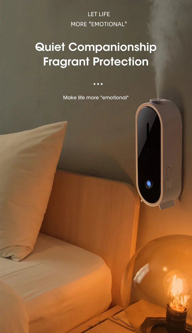 Ultrasonic Essential Oil Diffuser, Portable Aromatherapy Machine with 50ml Water Tank, Humidifier for Home Bedroom Office