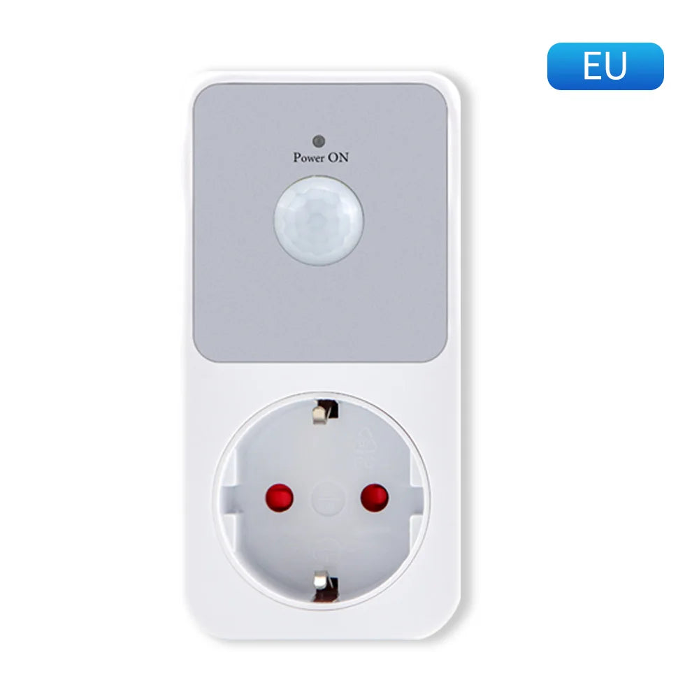 Automatic Induction PIR Infrared Sensor Socket Night Lamp Holder 110-240V 120° Degree Wide Angle Automatic Induction EU FR US UK