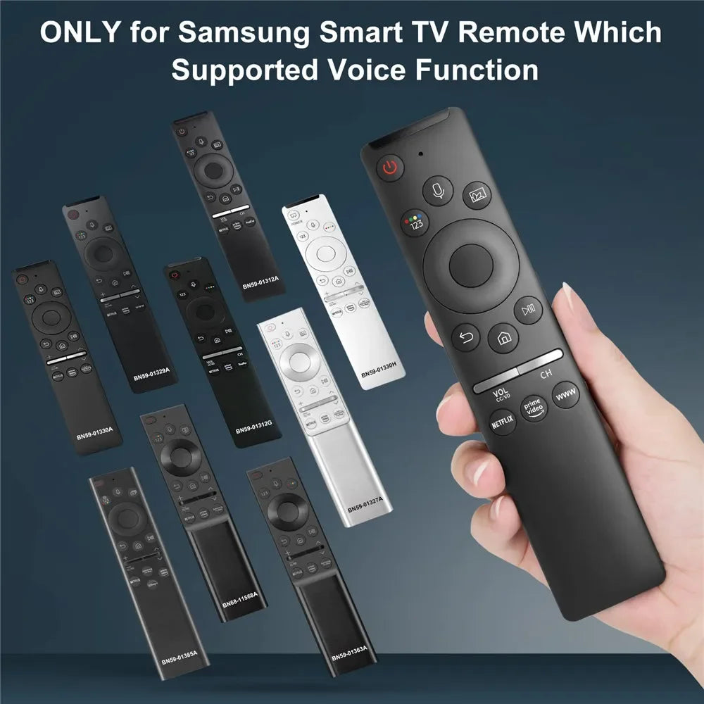 BN59-01312F Replacement Voice Remote for Samsung Smart TV QLED UHD 4K 8K UN55RU740DF UN55RU740DFXZA UN65RU740DF UN65RU740DFXZA