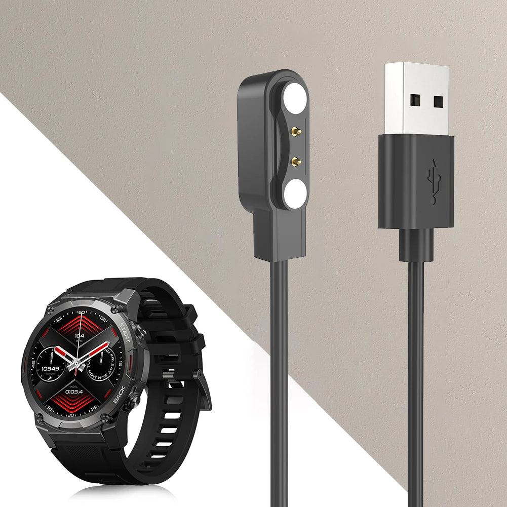 Magnetic Smart Watch Charging Cable Stable Charging USB Smart Watch Charger Smart Bracelet Charging Cable for Zeblaze Vibe 7 Pro