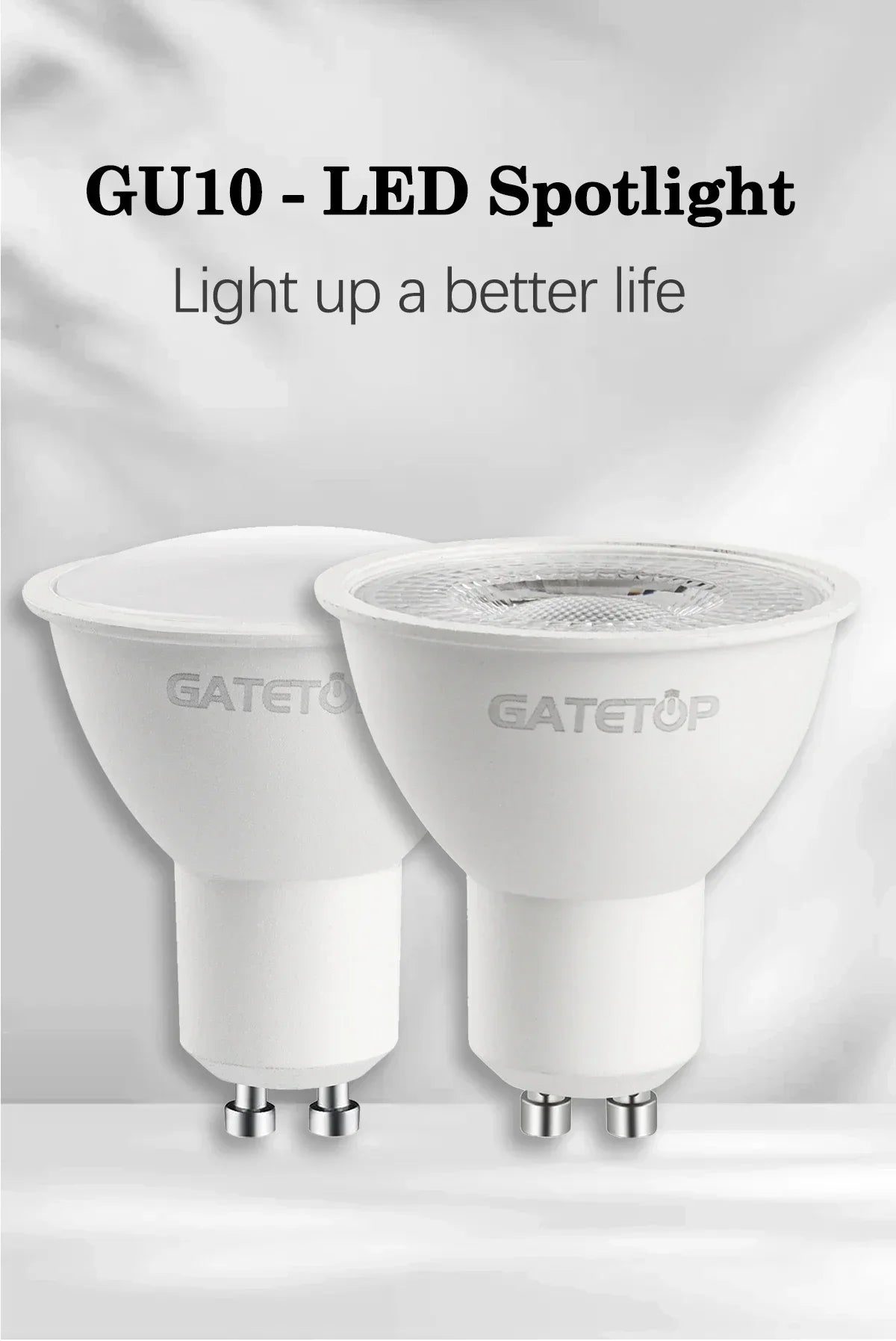 1-10pcs Base GU10 Spotlight Bulb AC220V 110V LED Lighting 3W 5W 6W 7W 8W 9W Good Quality For the Family Living Room Lampara Led