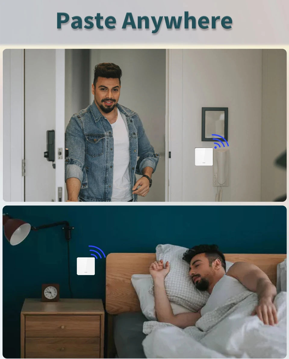 Wireless Light Switch 433MHz Remote Control 1/2/3Gang Interruptor Wall Smart Lighting Switch 10A 110V 220V For Lamp LED