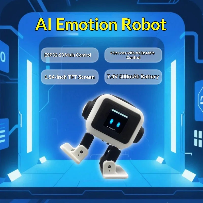 EMO Tuya Intelligent AI Robots Emotional Support Interactive Desktop Voice Recognition EMO Go Home Robot Companion Children Gift