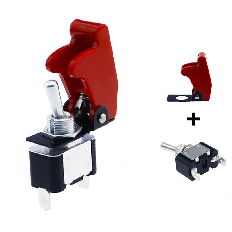 New style KN3A-101 toggle switch Rocker Arm 2Pin 2/gear ON-OFF10A 125V/250V AC cap matching 12V, 24V, 48V, 110V, 220V universal