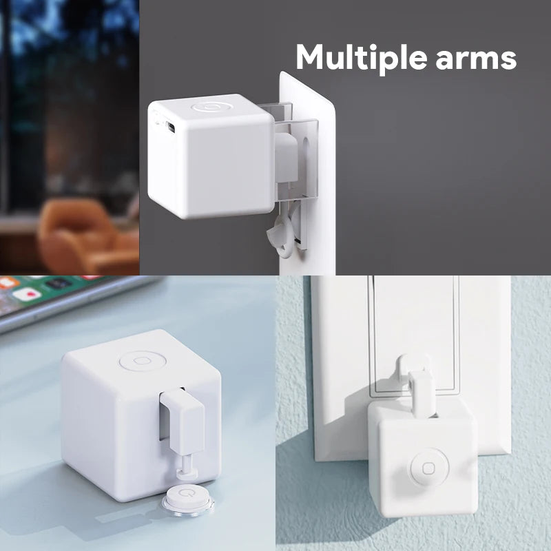 New Tuya Rechargeable Battery Switch Fingerbot Socket Bot Lights Garage Curtains Robot Remoter Alexa Google Home Voice Assistant
