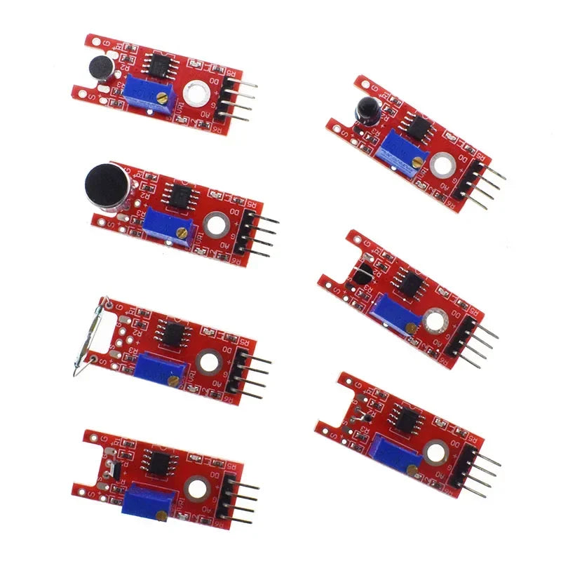 45 in 1 Sensors Modules 16 Kinds Starter Kit For Arduino Raspberry Pi , Better Than 37 in 1 With Box DIY UNO R3 MEGA2560