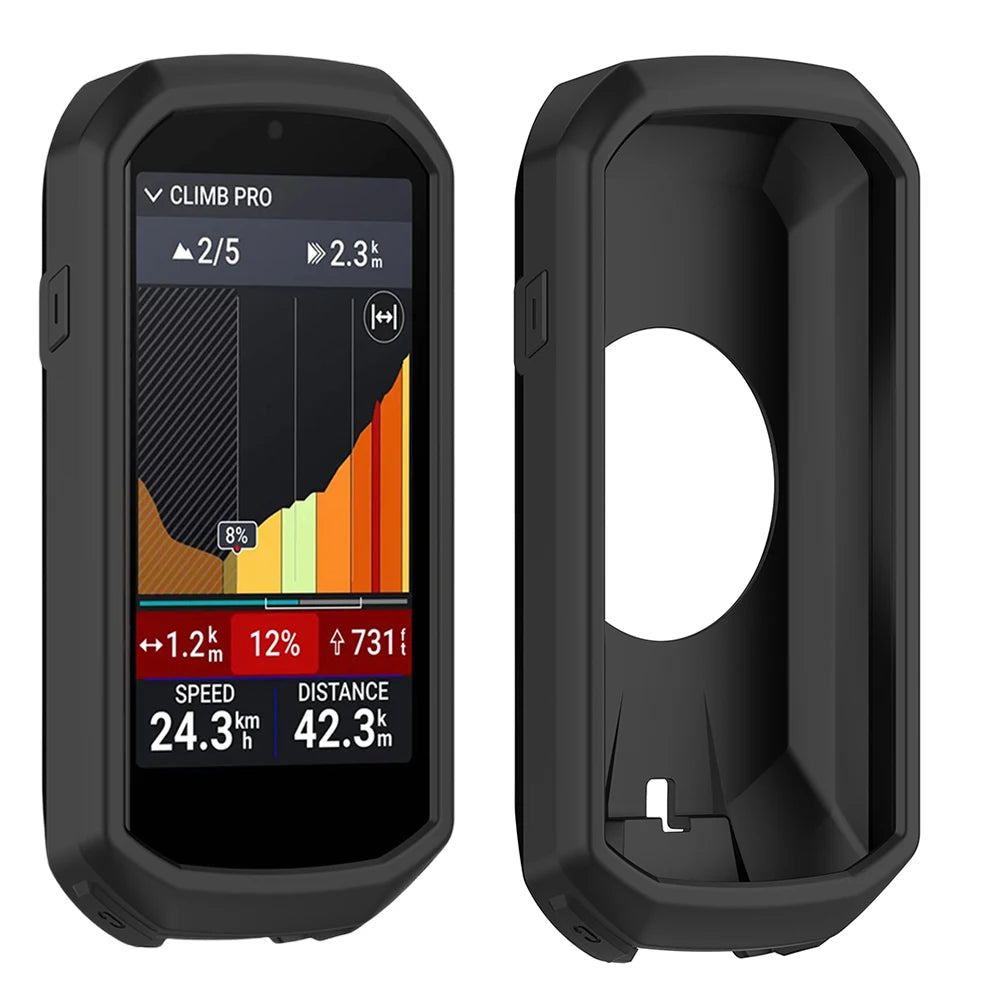 For Garmin Edge 1050 Silicone Case GPS Code Table Protective Cover Anti-Scratch Bike GPS Protective Cover Bumper Sleeve Shell