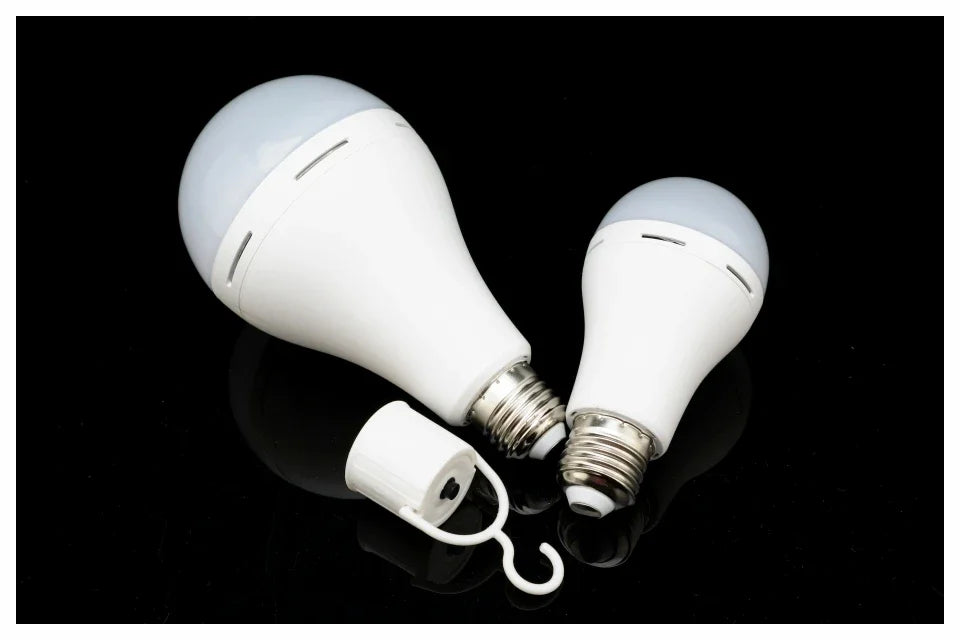 Emergency LED Light Bulb E27 7w 9w 12w 15w Rechargeable 1200mAh Battery 85-265V 110V 220V for Camping Tent Lamp Outdoor Lighting