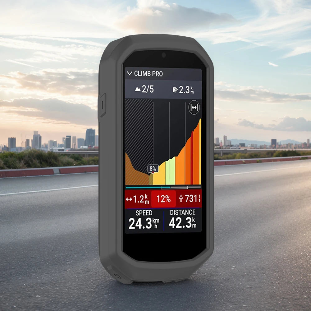 For Garmin Edge 1050 Silicone Case GPS Code Table Protective Cover Anti-Scratch Bike GPS Protective Cover Bumper Sleeve Shell