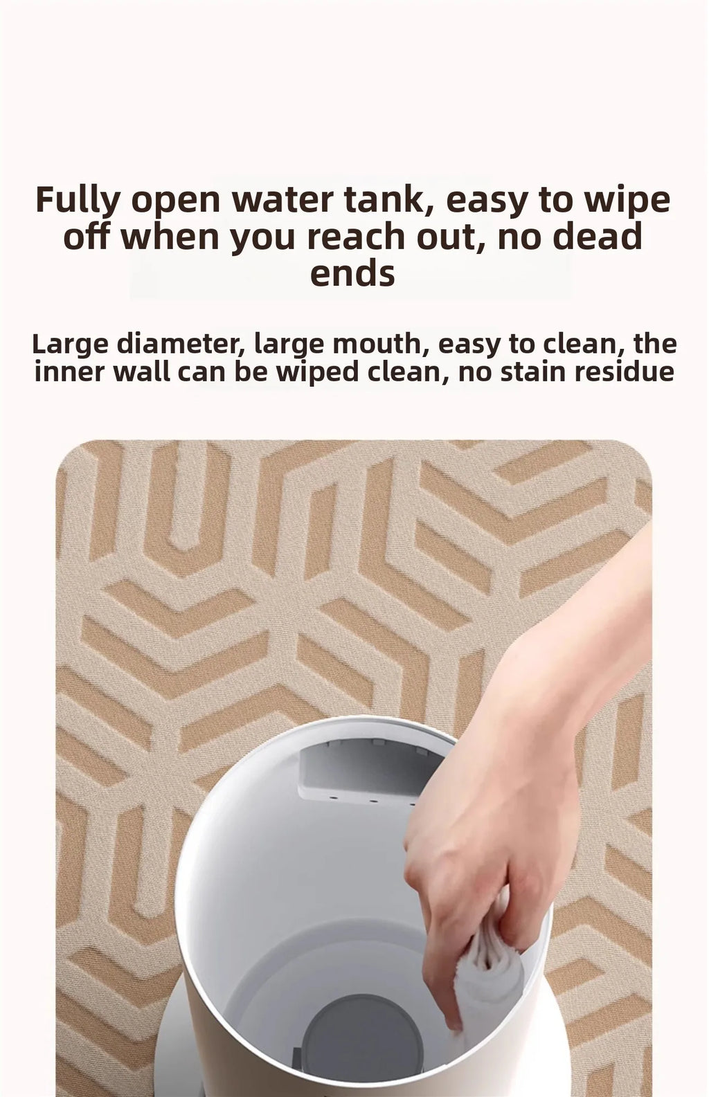 10L Smart Humidifier for Home Ultra-Quiet, Auto Shut-Off Quiet Humidifier For Baby Nurse Suitable for Bedroom/Living Room/Office