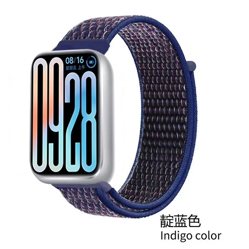 Nylon Strap for Xiaomi Mi Band 8 Pro/9 Pro/10 Pro Bracelet Smart Watch Replacement comfortable Wristband for Redmi Watch 4 5 6