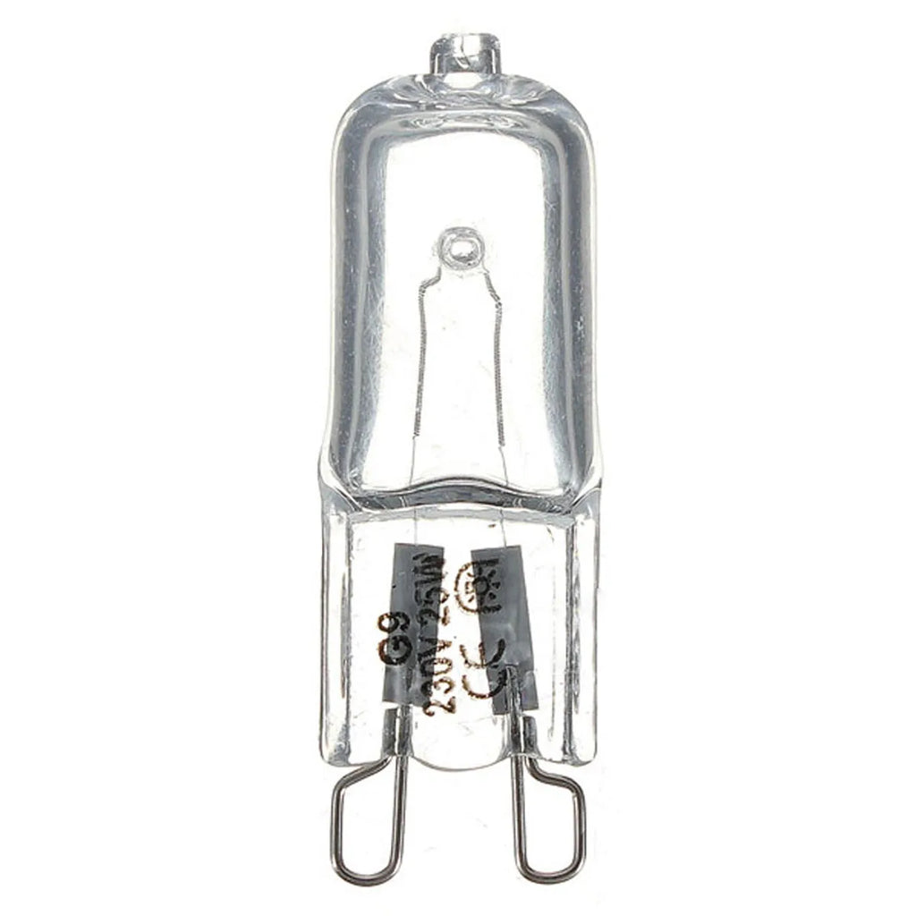 10pcs G9 AC 200-240V 25W 40W 60W Portable Warm Light Halogen Bulb Light Lamp 2700K Globe Capsule Clear Bulbs	2 Pin Base