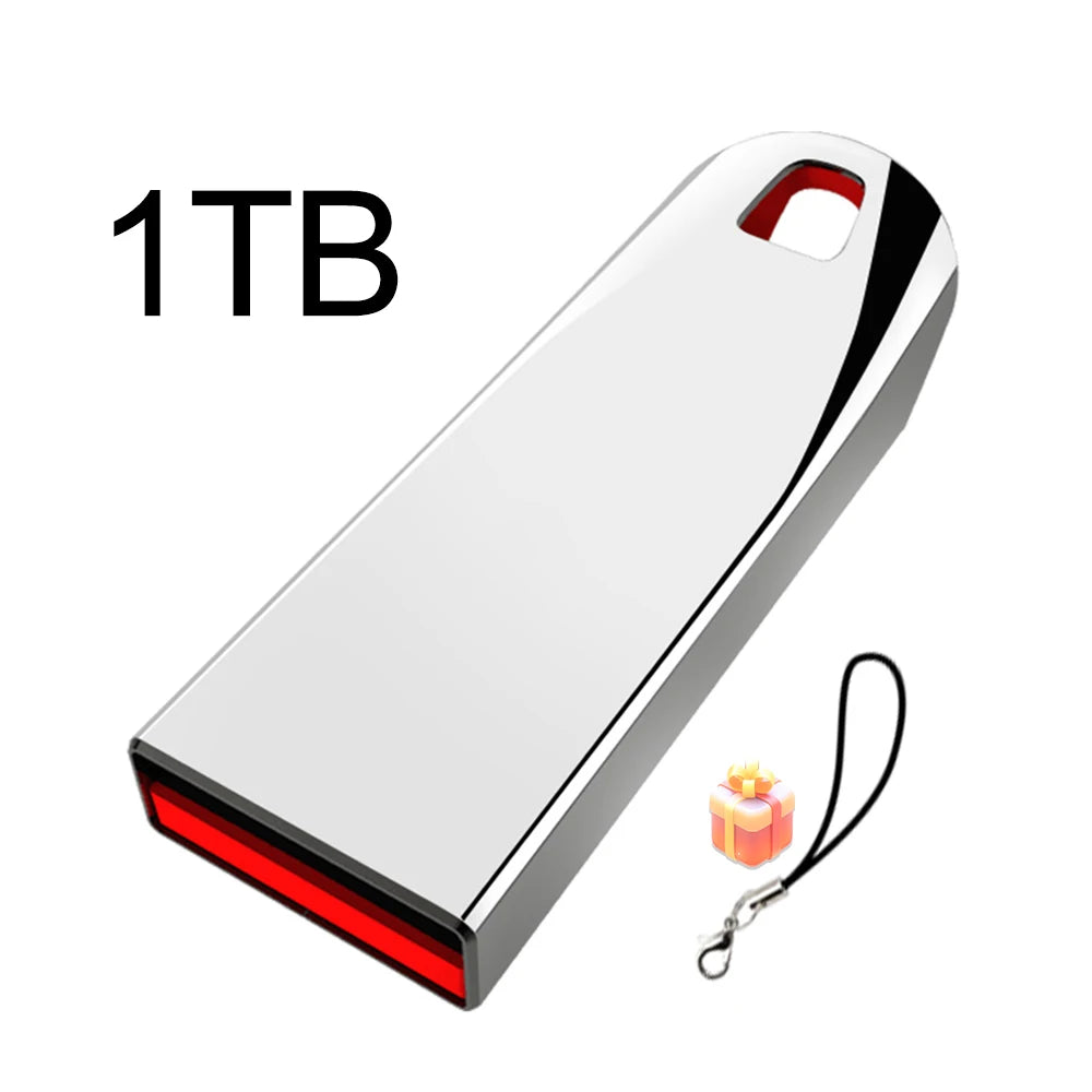 Pen Drive USB 3.0 Memory Stick 256GB Metal Pendrive High Speed Memoria USB 512GB 128GB For Computer Storage Device Flash Drives