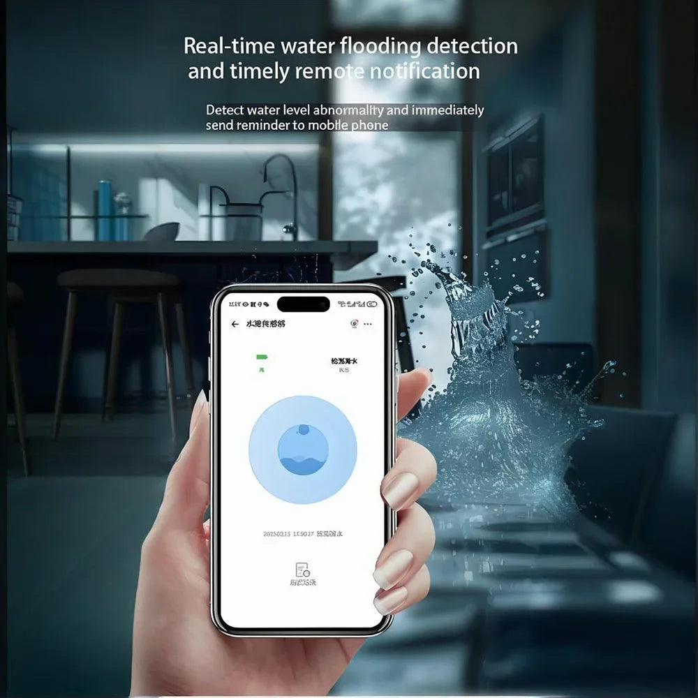 Advanced Zigbee Rain Sensor for Wireless Outdoor Rain Detection,Water Leak Sensor,Linkage Control,eWelink APP Supported