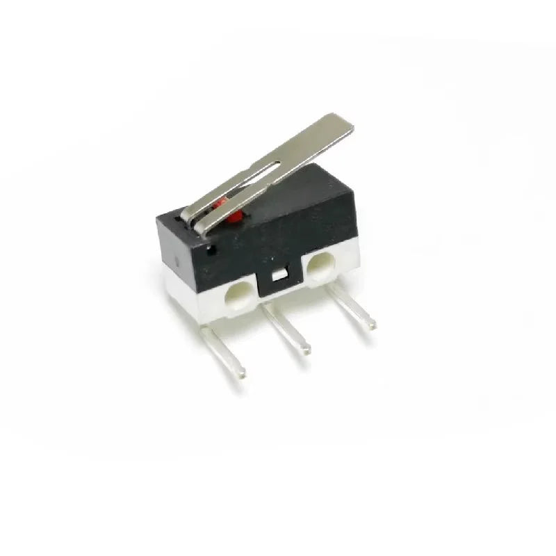 20PCS Mini Micro Limit Switch C NO NC 3 Pins PCB Terminals SPDT 1A 125V Roller Arc lever Snap Action Push Micro Mouse switches