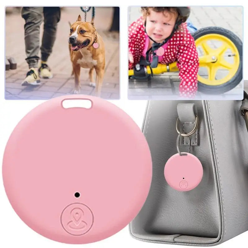 Mini Bluetooth Tracker Smart Anti-Lost Anti-Theft Reminder Portable Wireless Tracker Two-Way Alarm for Keys Wallet Pets Kids