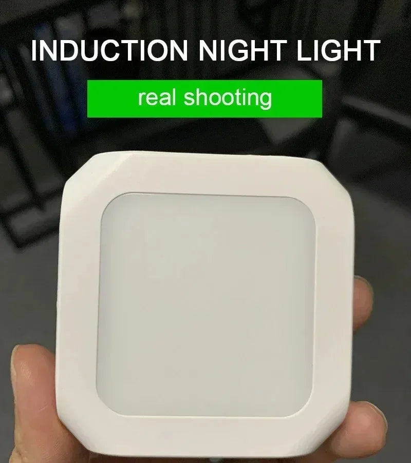LED Night Lamp Wireless Motion Sensor Light US EU UK AU Plug Sensor Night Lamp Dimmable Lights for Bedroom Corridor Lighting