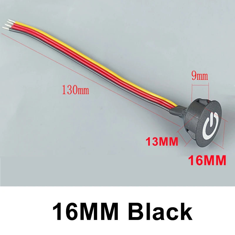 2-1PCS Smart Dimmable Home Touch Sensor Button Controller Switch for DC5V 12V 24V Smart Home Light Strip LED Dimmer Controller