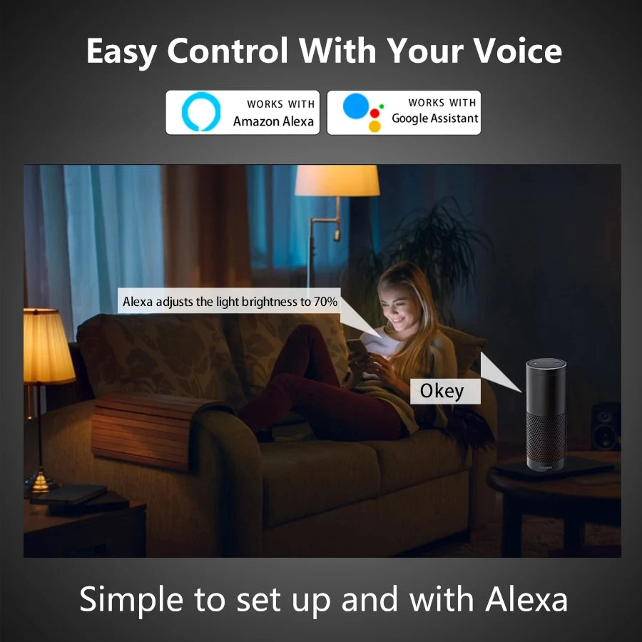 Tuya Smart Led Light Bulb Wifi Zigbee Bluetooth E27 Smart Life Alexa Google Assistant Alice Smartthings RGB 220V 110V Ampoules