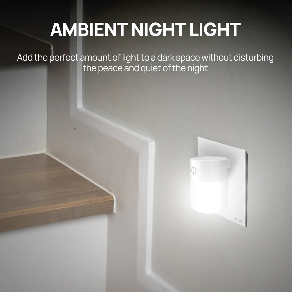 Wifi Smart 7 Colors Ambient Night Light EU Plug AC 110-220V eWeLink App Remote Control Voice Control Timing Control Smart Home