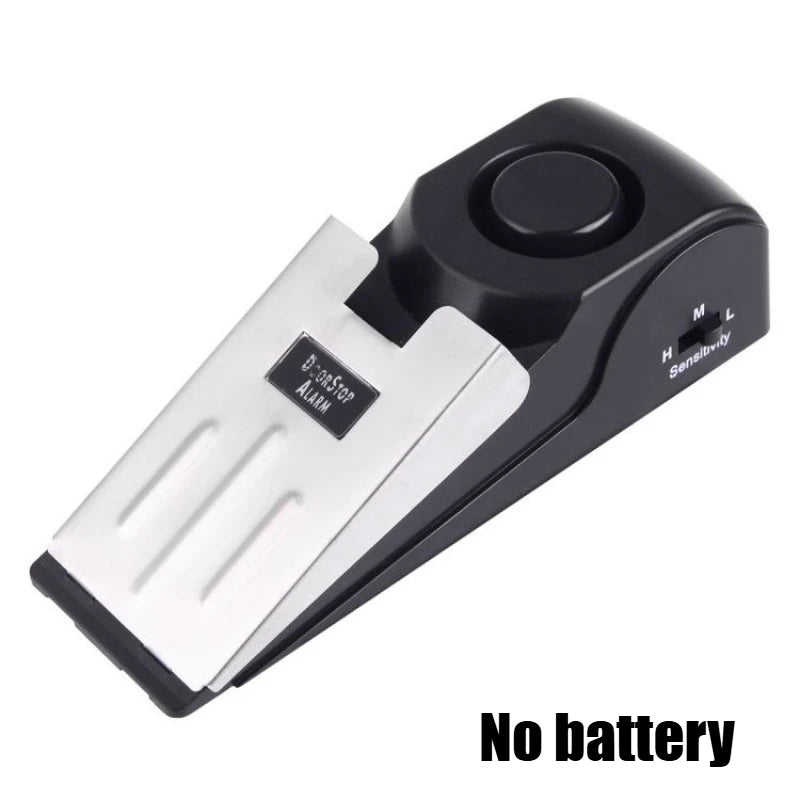 1/2Pcs 120DB Portable Wireless Door Stop Alarm Home Security System Siren Sound Burglar Intruder Alert for Travel
