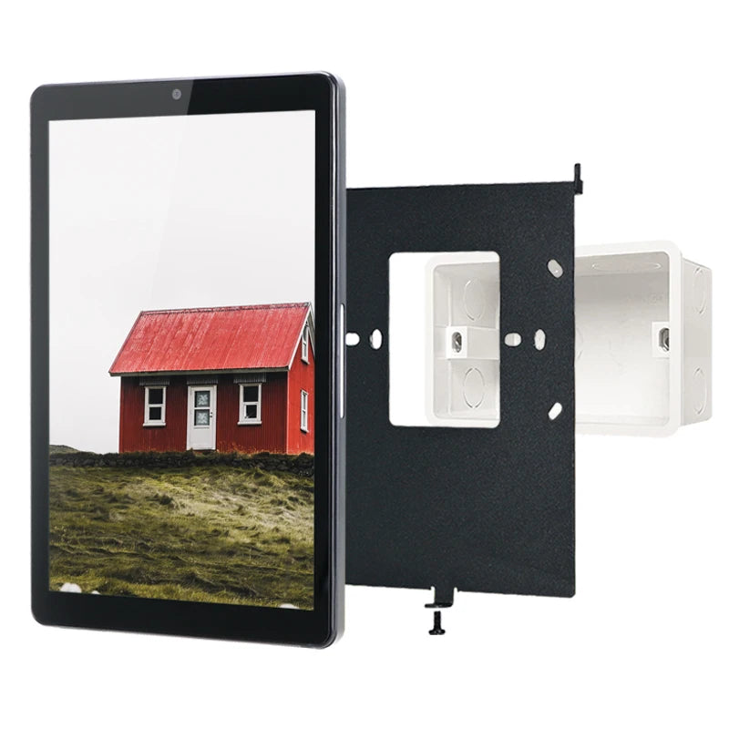 2026 New Wall-Mounted Android 13/14 OS, PoE Tablet Smart Home Control Panel, Built-in Proximity Sensor, RS485, RJ45, Camera, LED