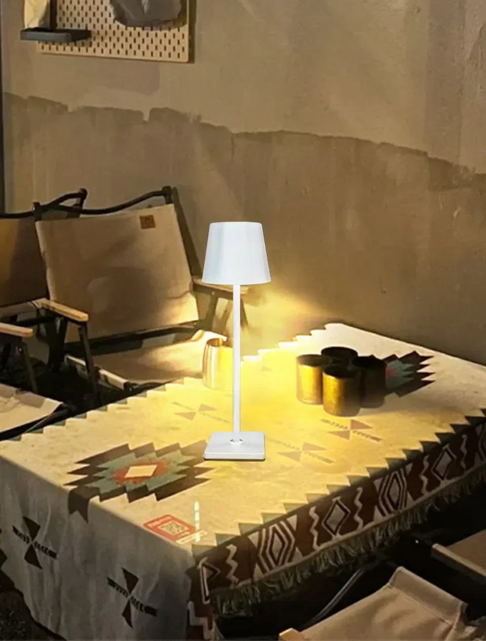 LED Night Light Rechargeable Table Lamp Wireless Touch Sensor Bedroom Bedside Lamps Dining Table Night Lights Room Decoration